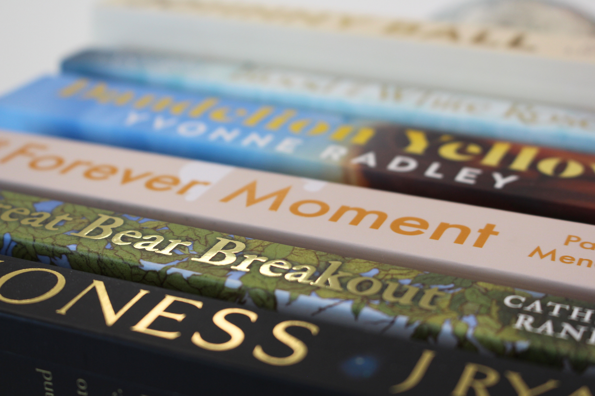 Close up on some Book Guild titles 